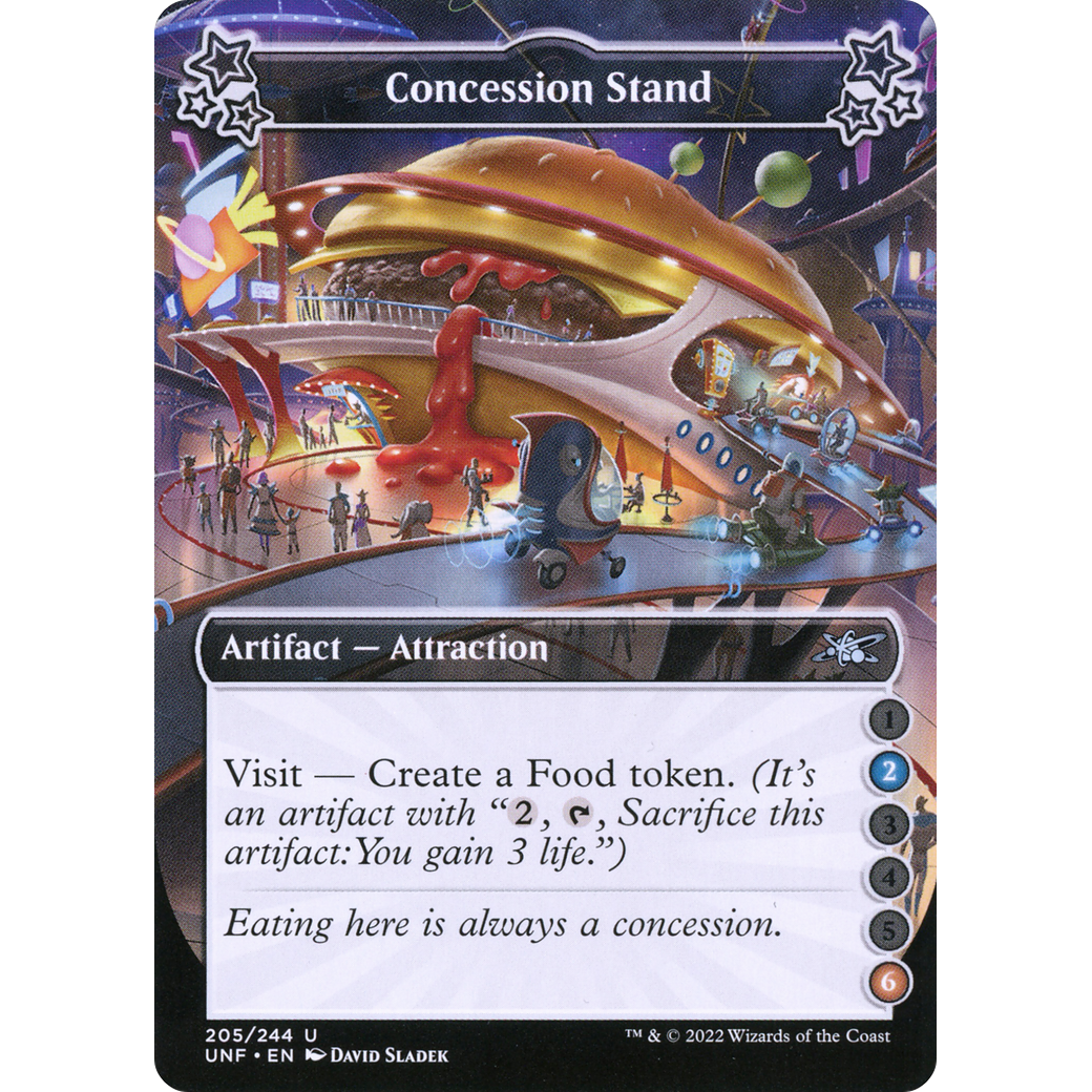 Concession Stand (2-6) (UNF-205) - Unfinity Foil