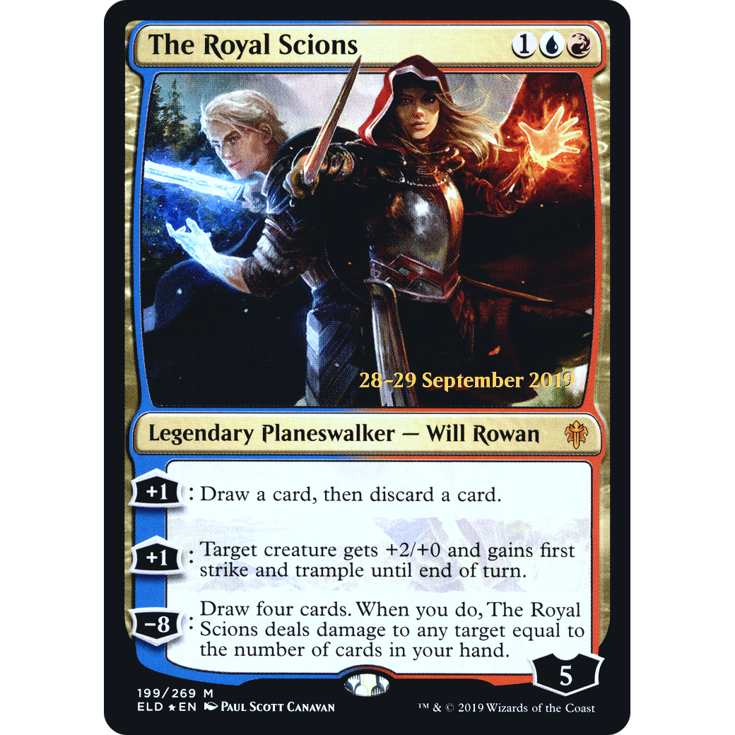 The Royal Scions (PRE-199) - Throne of Eldraine Promos Foil