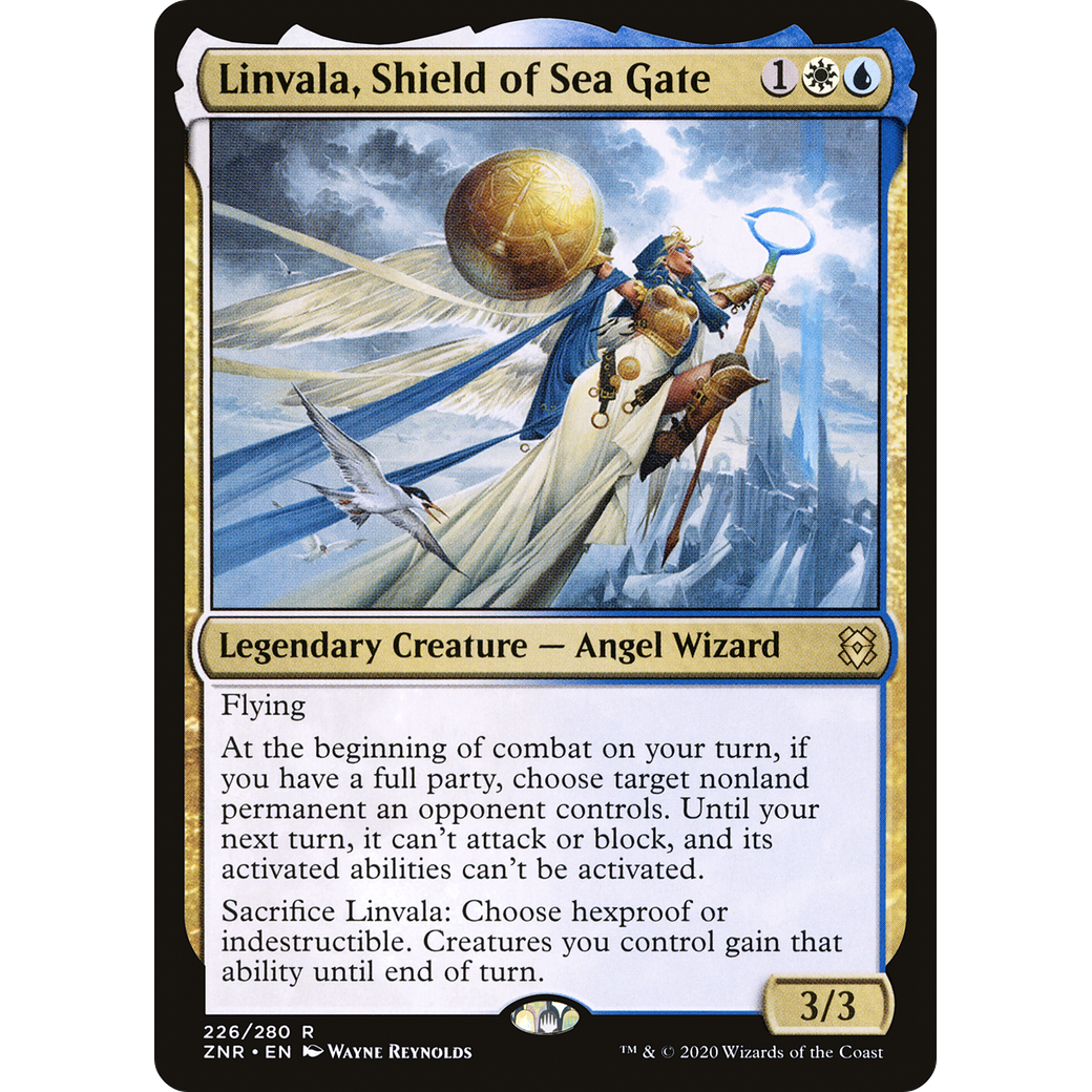 Linvala, Shield of Sea Gate (ZNR-226) - Zendikar Rising