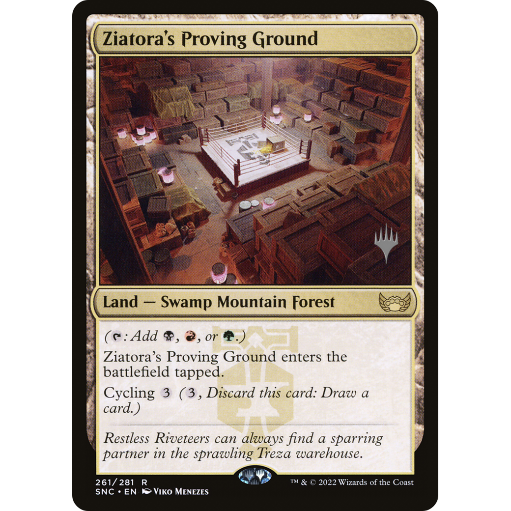 Ziatora's Proving Ground (PPSNC-261) - Streets of New Capenna Promos Foil