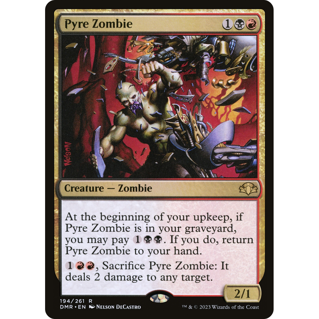 Pyre Zombie (DMR-194) - Dominaria Remastered
