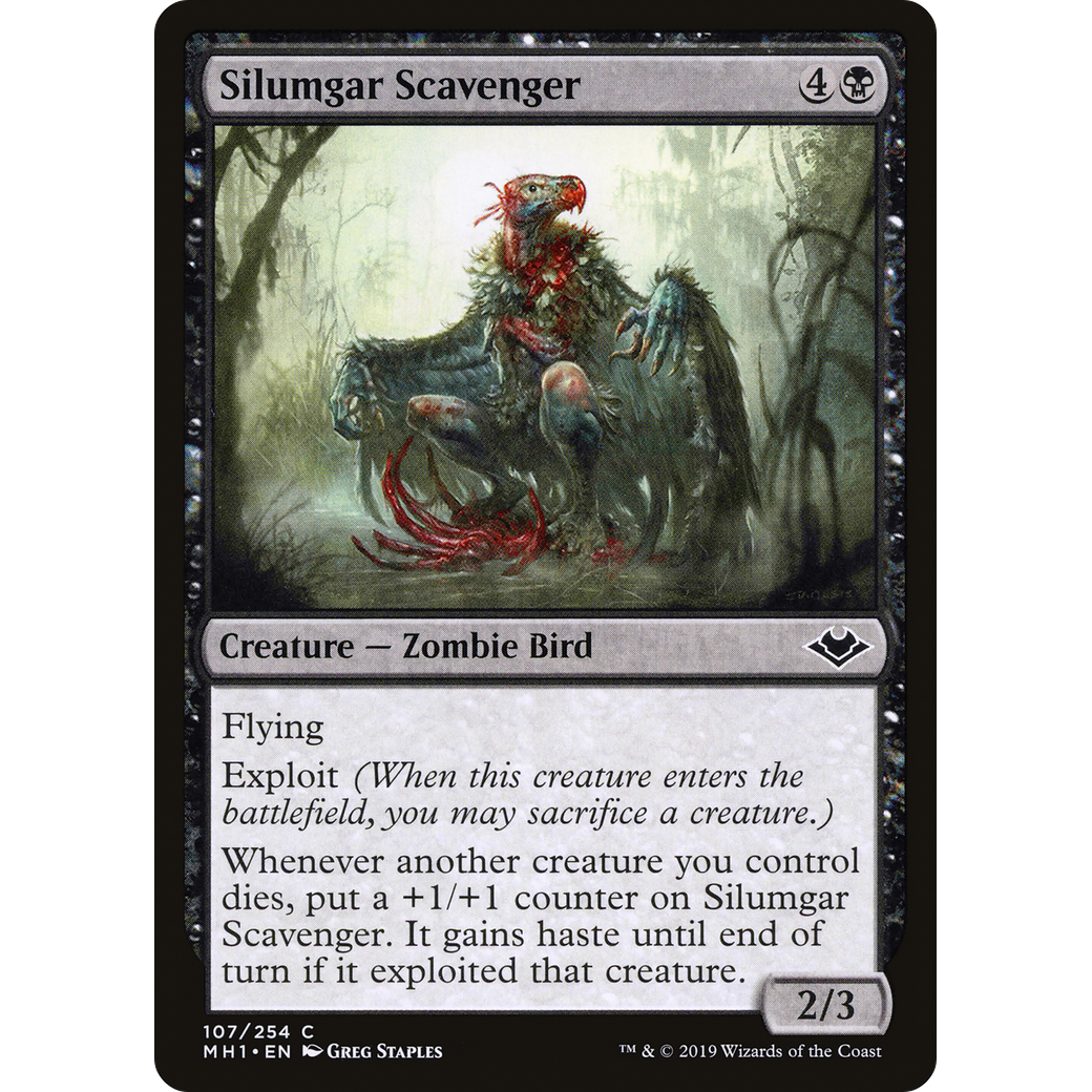 Silumgar Scavenger (MH1-107) - Modern Horizons Foil