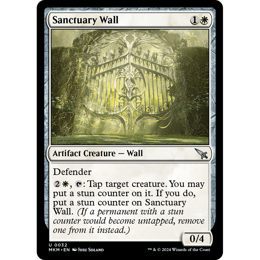 Sanctuary Wall (MKM-032) - Murders at Karlov Manor Foil