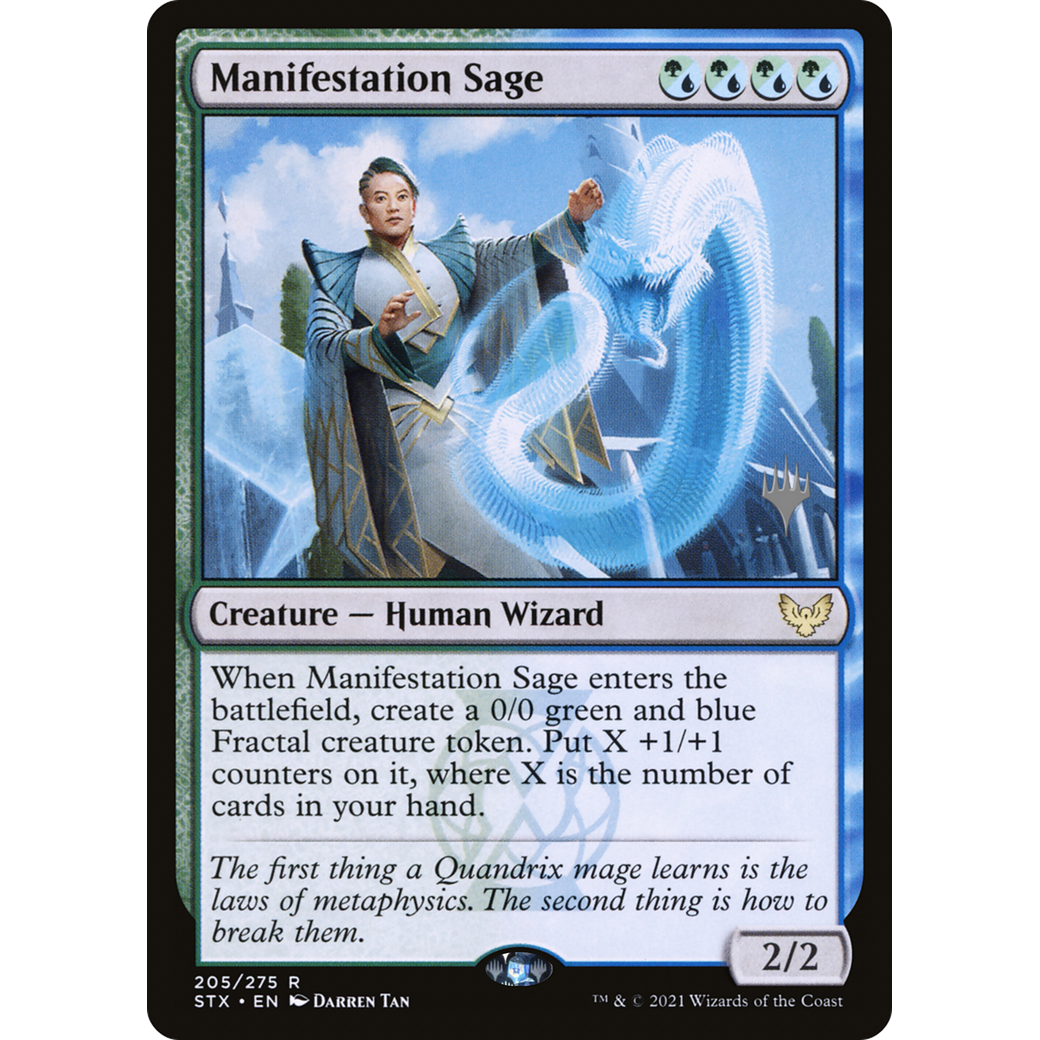 Manifestation Sage (PPSTX-205) - Strixhaven: School of Mages Promos Foil