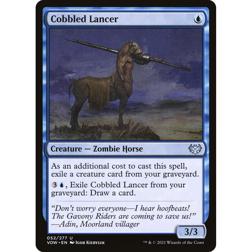 Cobbled Lancer (VOW-052) - Innistrad: Crimson Vow