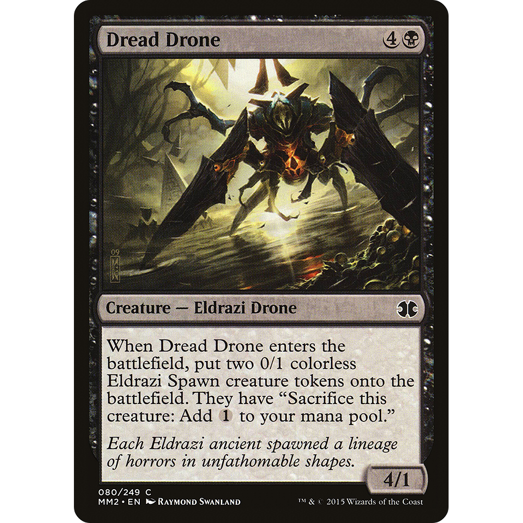 Dread Drone (MM2-080) - Modern Masters 2015 Foil