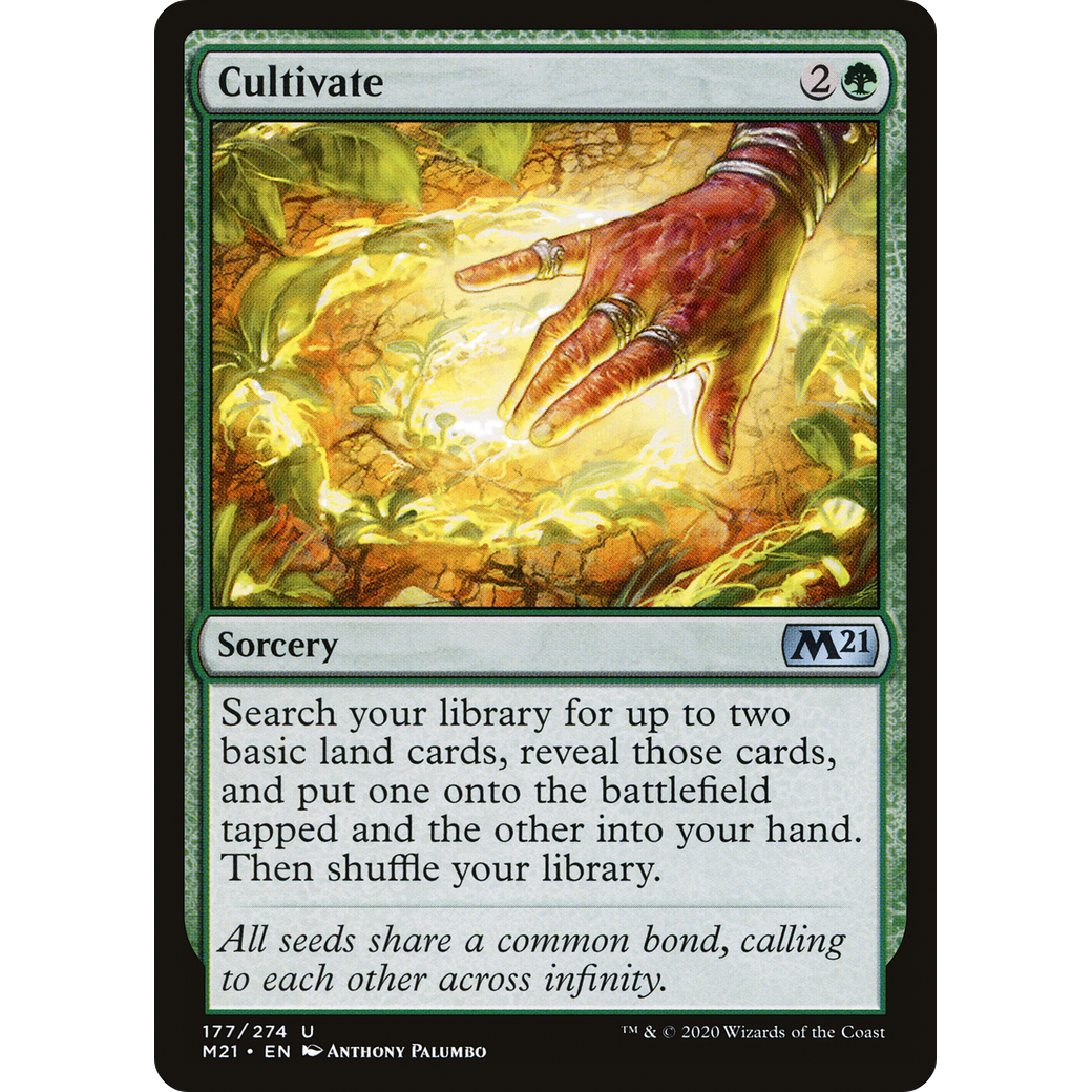 Cultivate (M21-177) - Core Set 2021 Foil