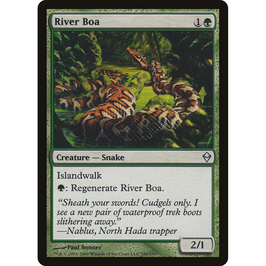 River Boa (ZEN-180) - Zendikar
