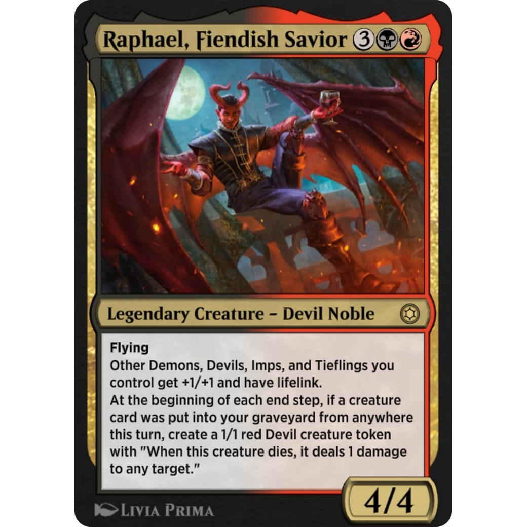 Raphael, Fiendish Savior (HBG-249) - Alchemy Horizons: Baldur's Gate