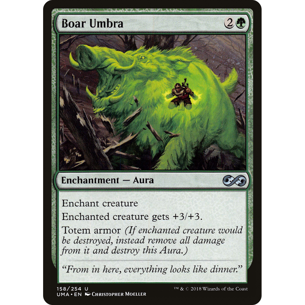 Boar Umbra (UMA-158) - Ultimate Masters