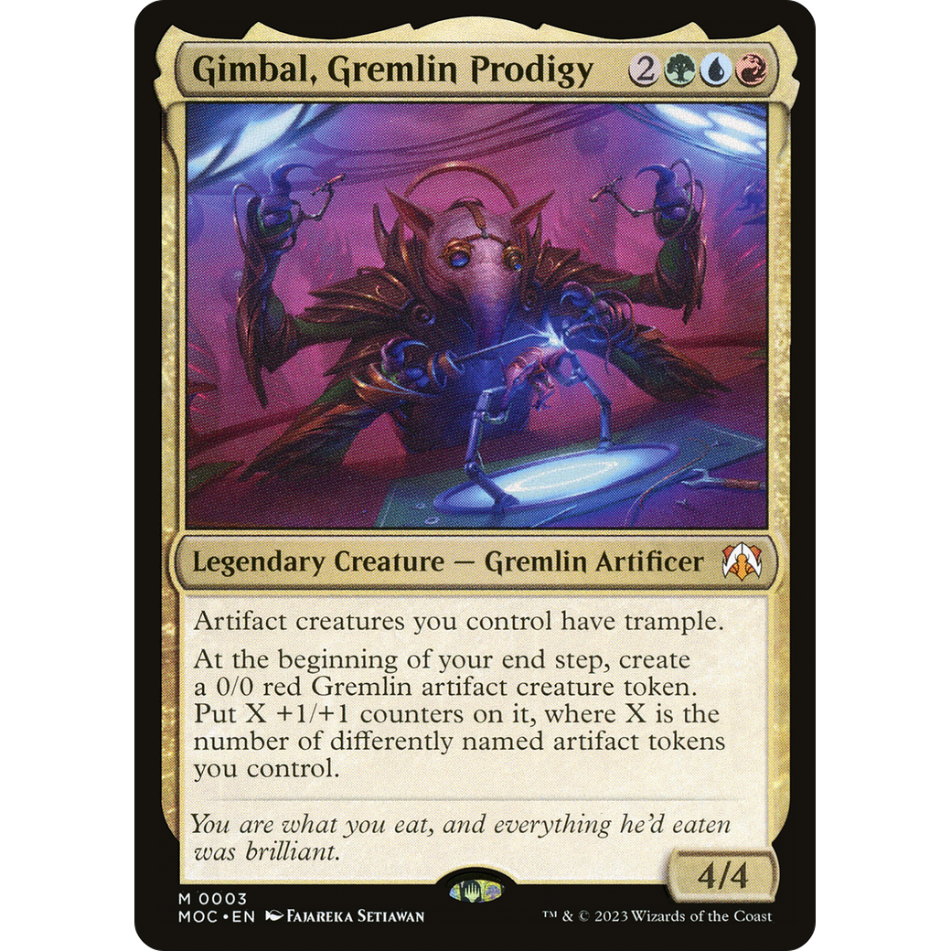 Gimbal, Gremlin Prodigy (MOC-003) - March of the Machine Commander