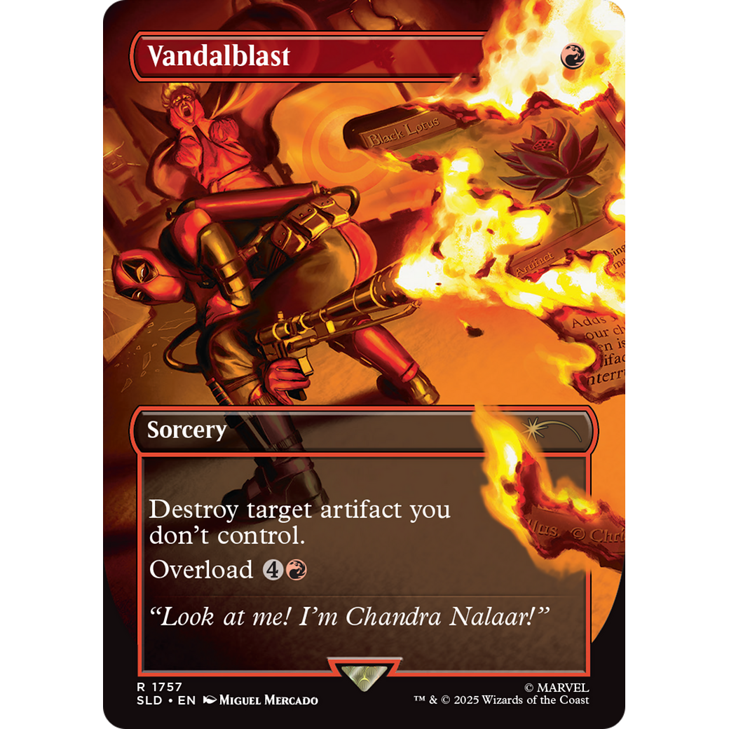 Vandalblast (1757) (SLD-1757) - Secret Lair Drop (Borderless)