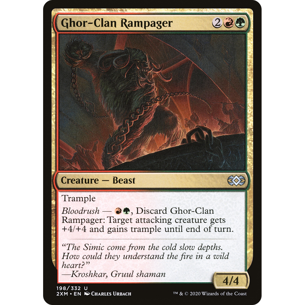 Ghor-Clan Rampager (2XM-198) - Double Masters