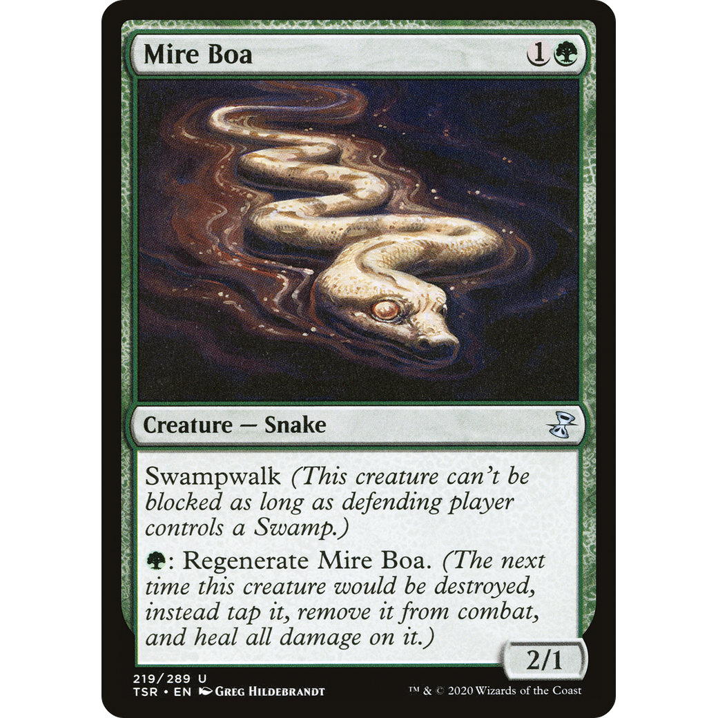 Mire Boa (TSR-219) - Time Spiral Remastered Foil