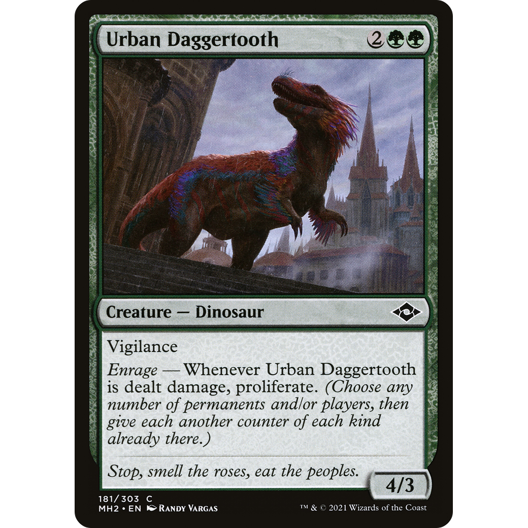 Urban Daggertooth (MH2-181) - Modern Horizons 2 Foil