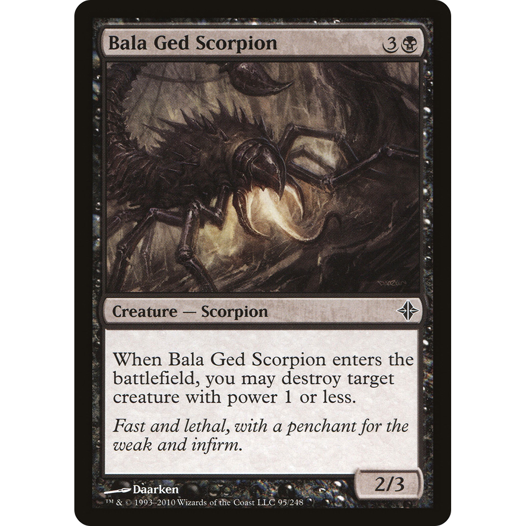 Bala Ged Scorpion (ROE-095) - Rise of the Eldrazi Foil