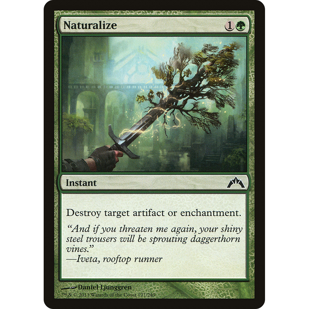 Naturalize (GTC-127) - Gatecrash Foil