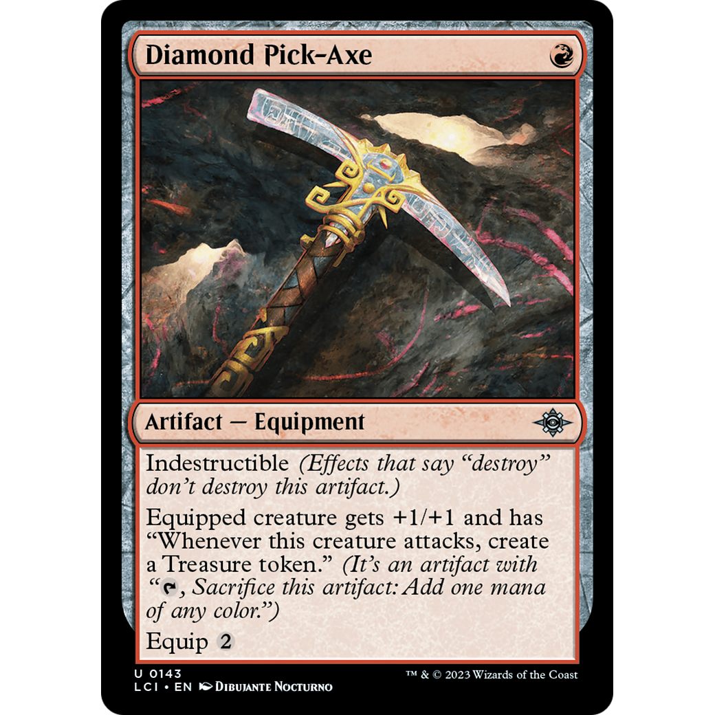 Diamond Pick-Axe (LCI-143) - The Lost Caverns of Ixalan Foil