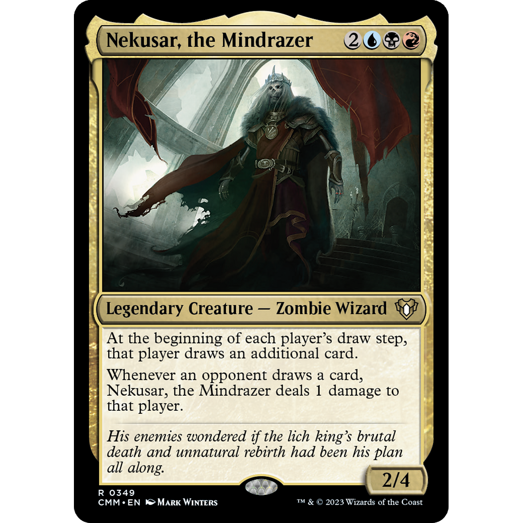 Nekusar, the Mindrazer (CMM-349) - Commander Masters
