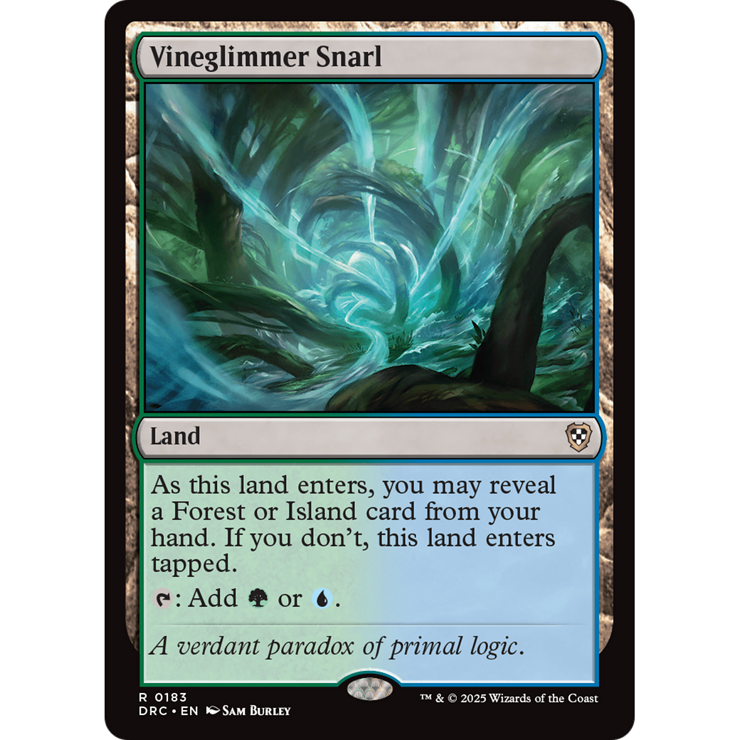 Vineglimmer Snarl (DRC-183) - Commander: Aetherdrift