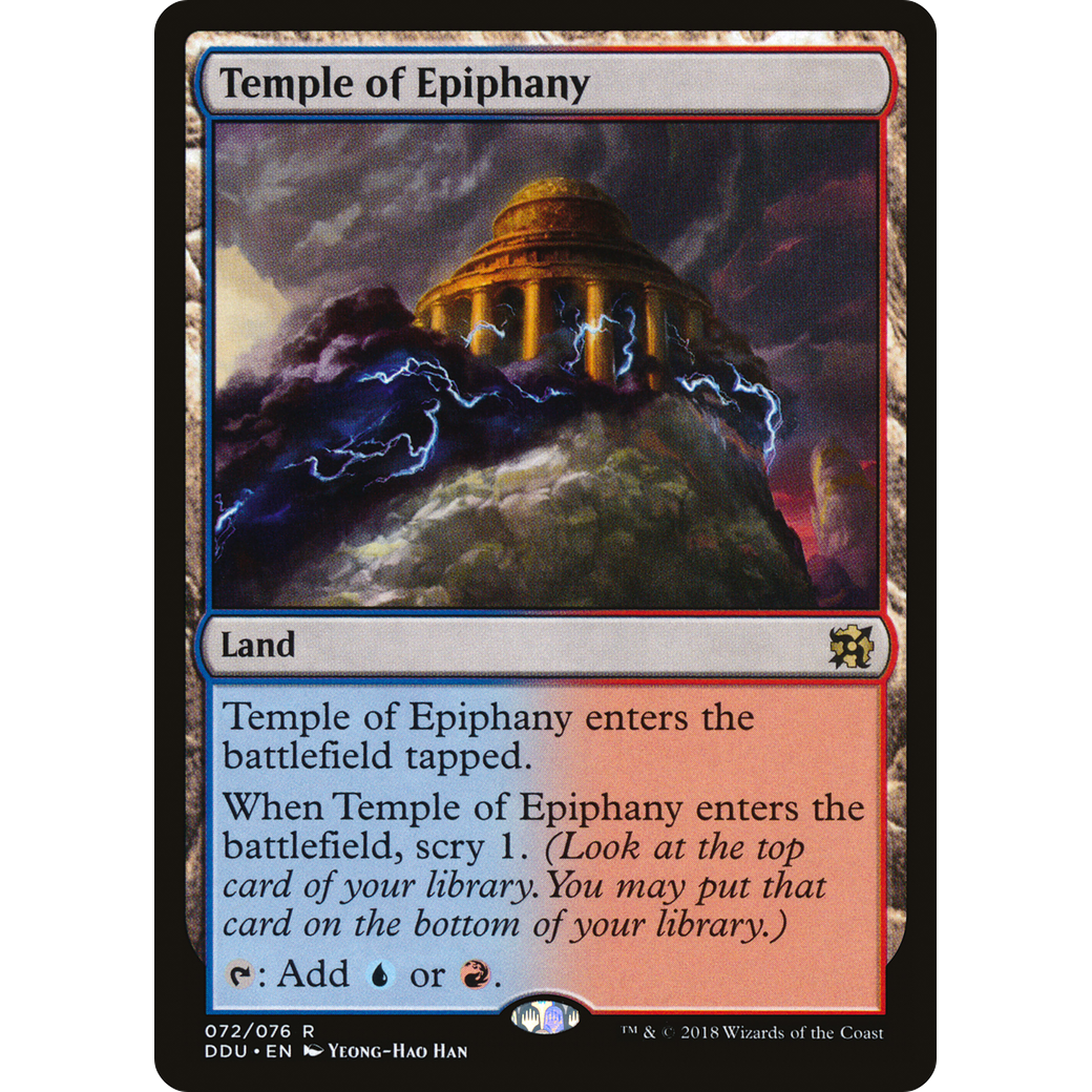 Temple of Epiphany (DDU-072) - Duel Decks: Elves vs. Inventors