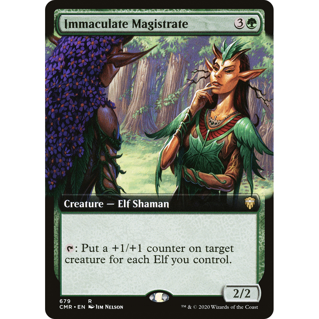 Immaculate Magistrate (Extended Art) (CMR-679) - Commander Legends: (Extended Art)