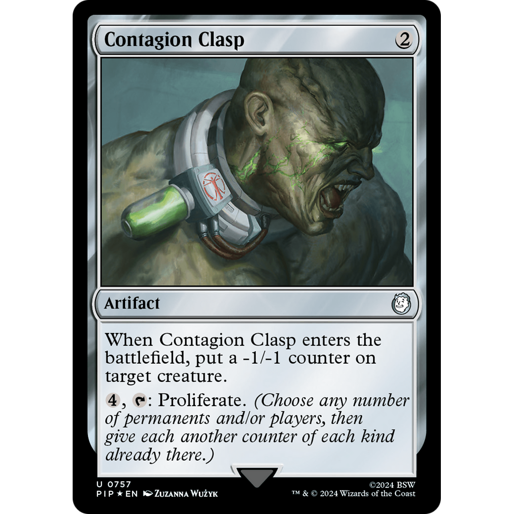 Contagion Clasp (PIP-757) - Fallout Foil