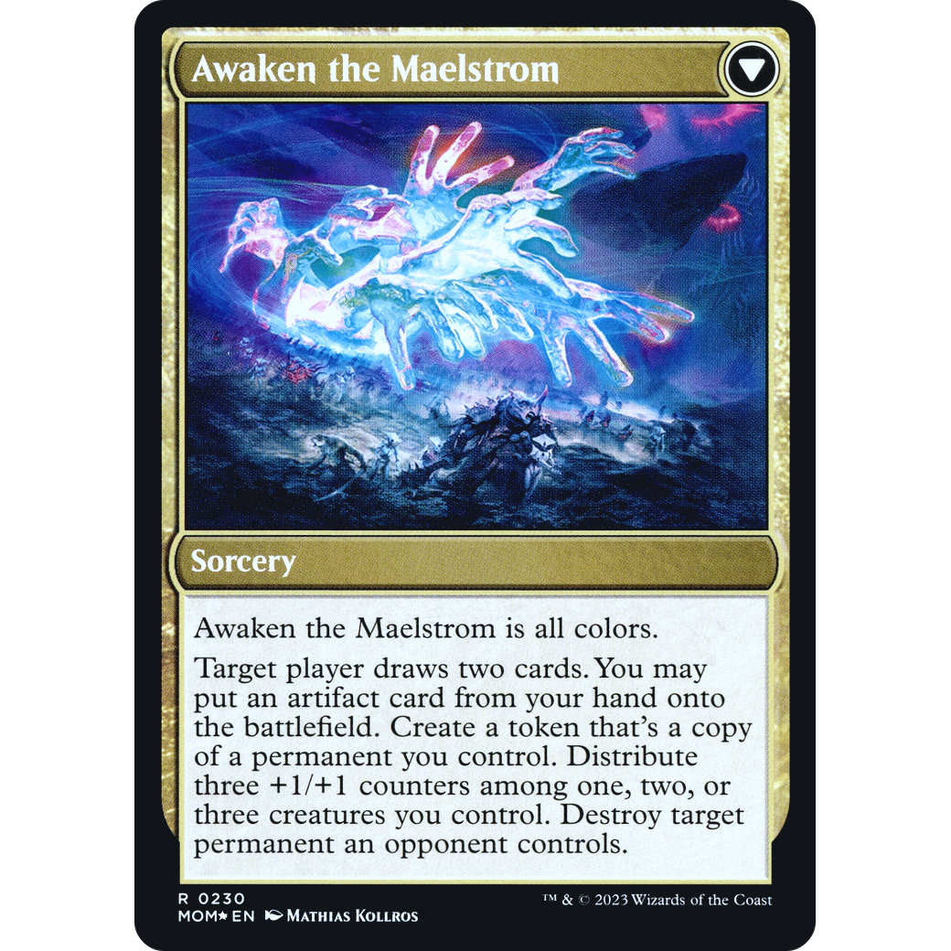 Invasion of Alara // Awaken the Maelstrom (PRE-230S) - March of the Machine Promos Foil