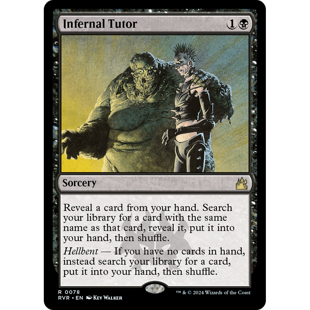 Infernal Tutor (RVR-078) - Ravnica Remastered