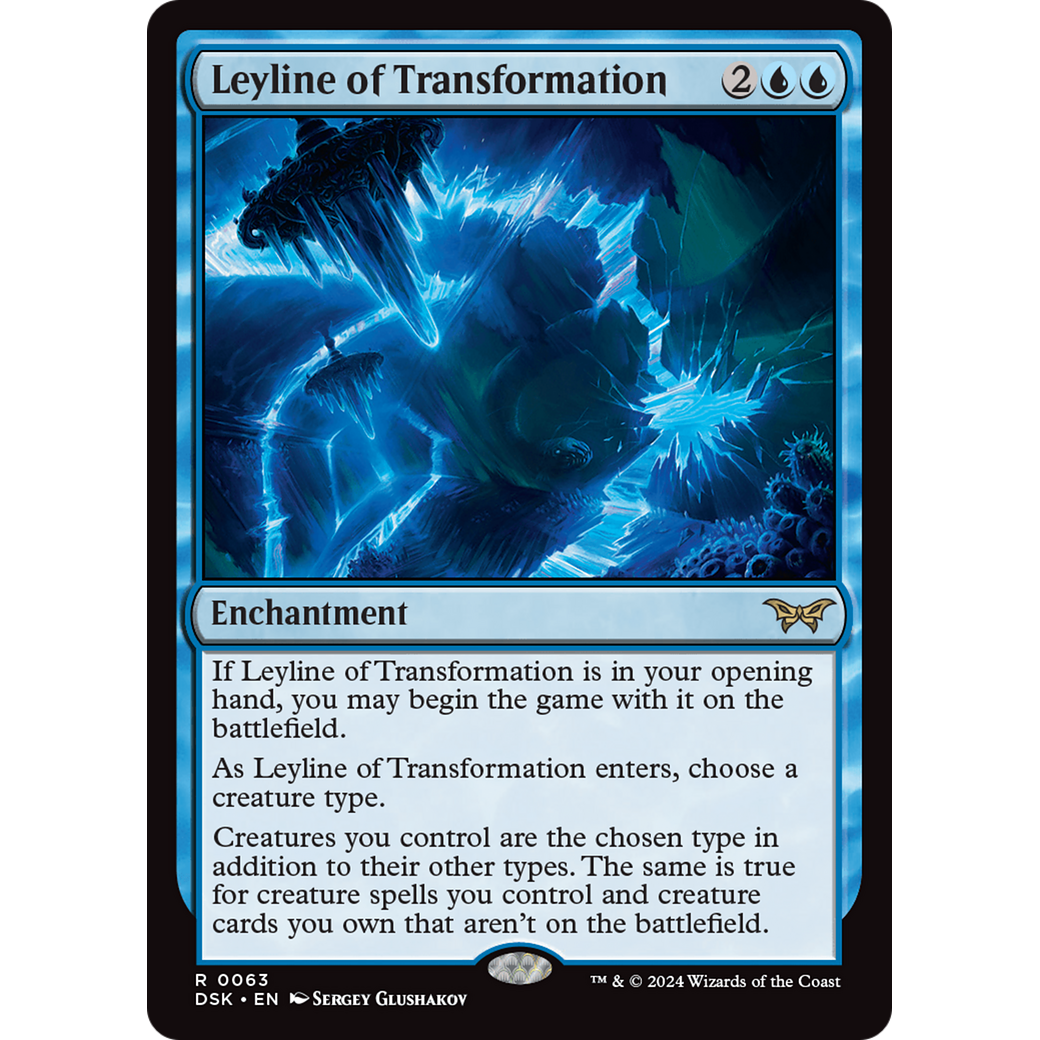 Leyline of Transformation (DSK-063) - Duskmourn: House of Horror Foil