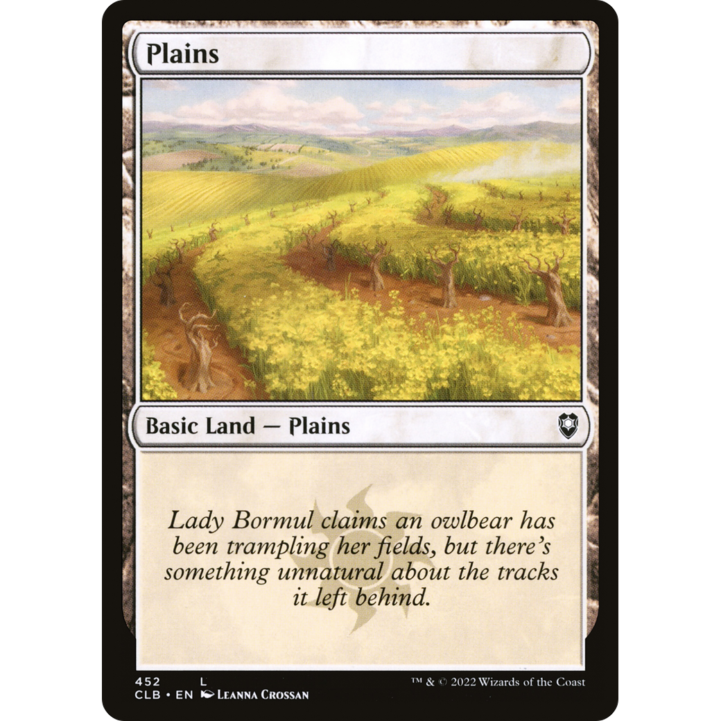 Plains (CLB-452) - Commander Legends: Battle for Baldur's Gate