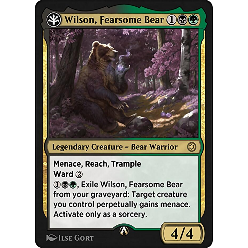 Wilson, Fearsome Bear (HBG-19B) - Alchemy Horizons: Baldur's Gate