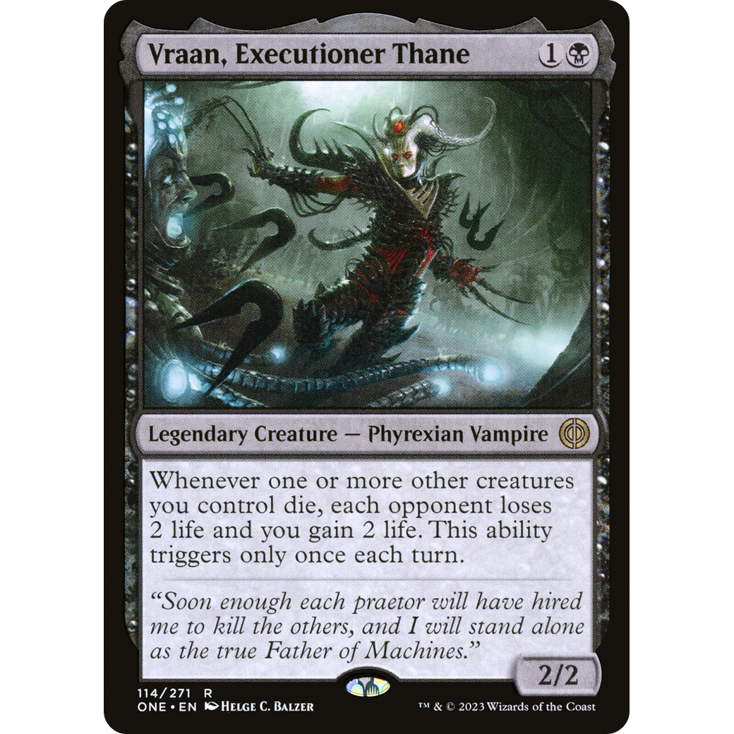 Vraan, Executioner Thane (ONE-114) - Phyrexia: All Will Be One