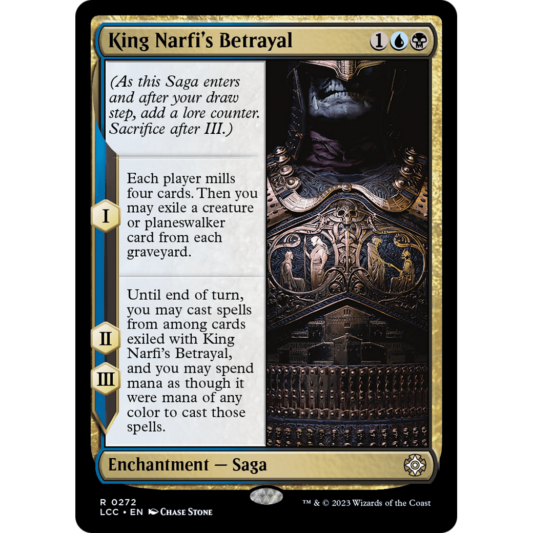 King Narfi's Betrayal (LCC-272) - The Lost Caverns of Ixalan Commander