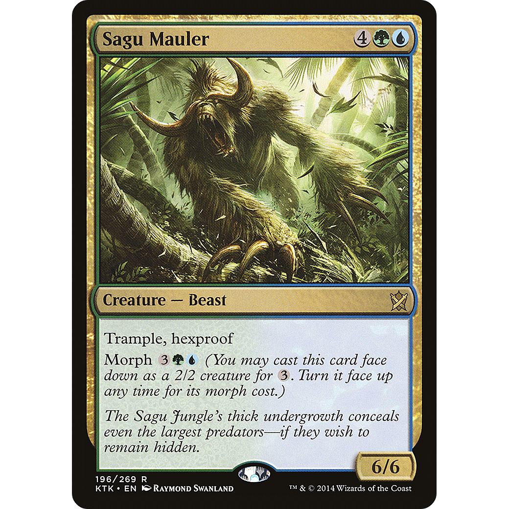 Sagu Mauler (KTK-196) - Khans of Tarkir