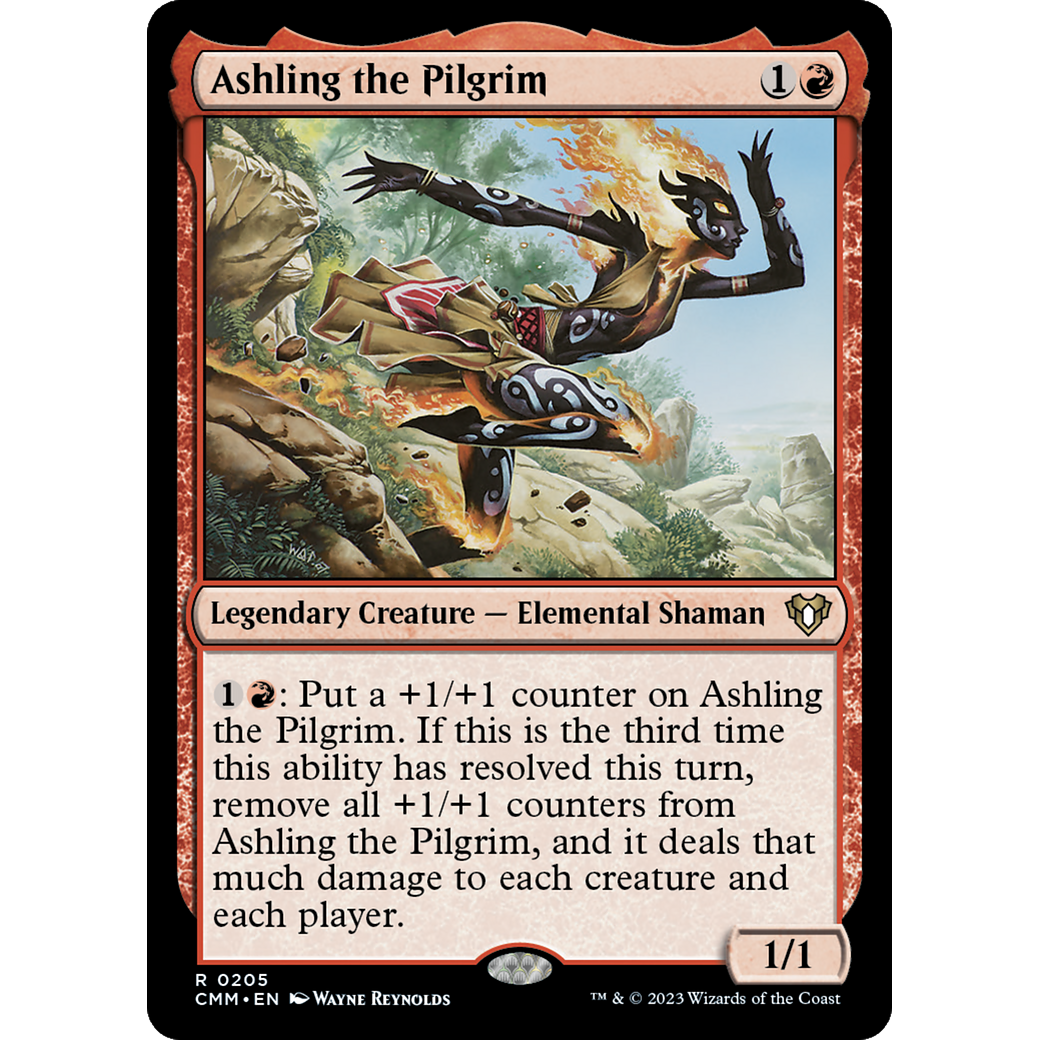 Ashling the Pilgrim (CMM-205) - Commander Masters Foil