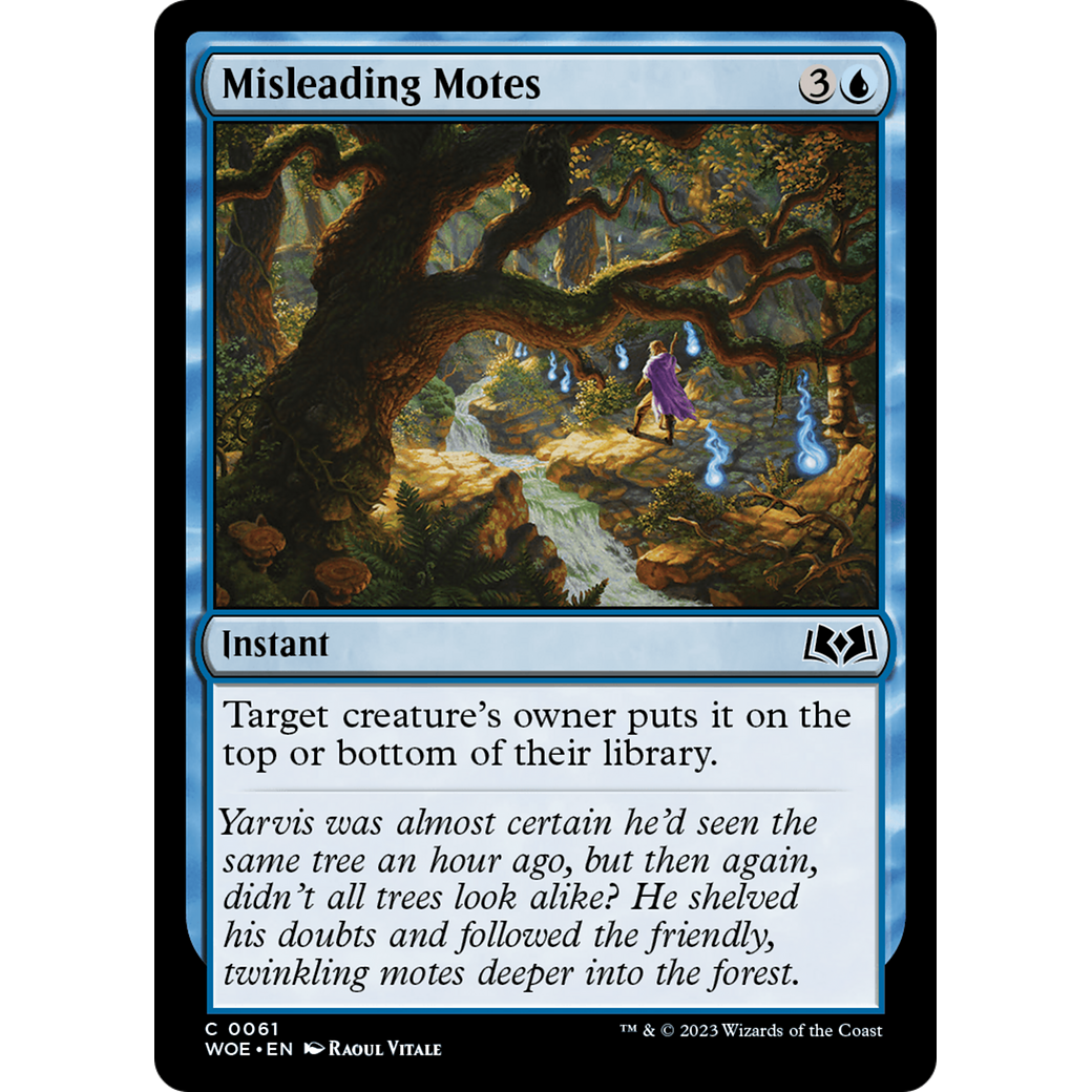 Misleading Motes (WOE-061) - Wilds of Eldraine Foil
