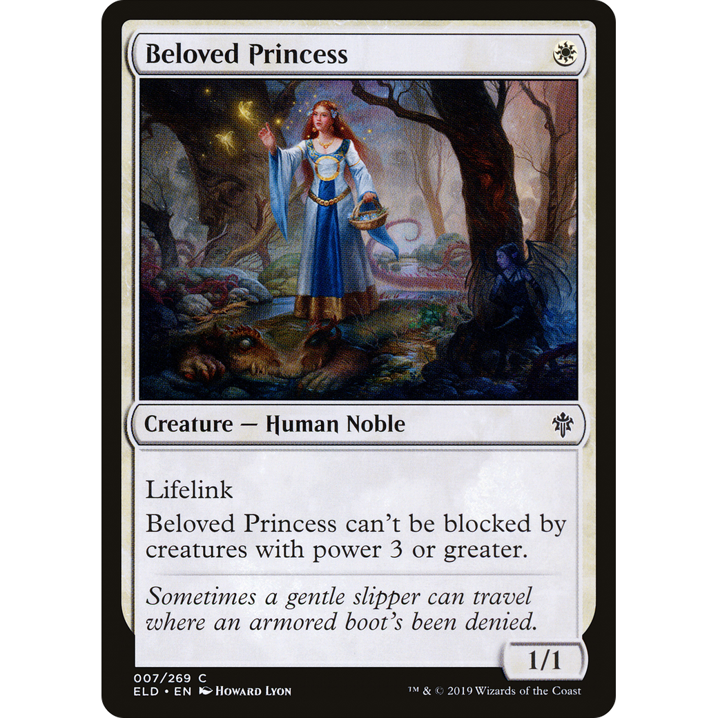 Beloved Princess (ELD-007) - Throne of Eldraine Foil