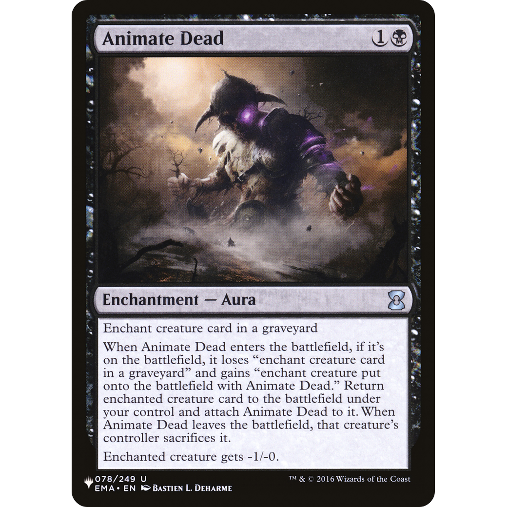 Animate Dead (LIST-078) - The List