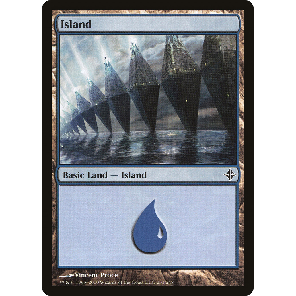 Island (233) (ROE-233) - Rise of the Eldrazi