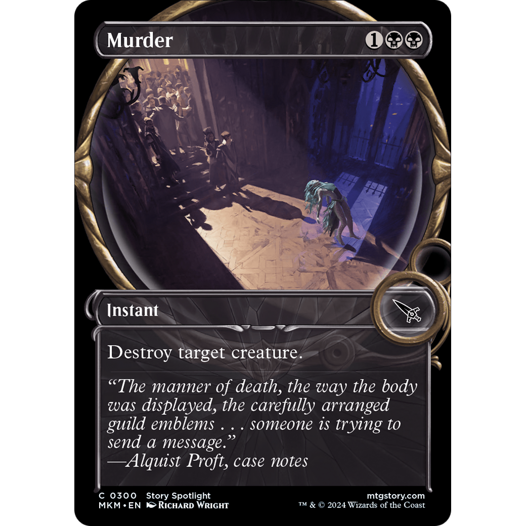 Murder (MKM-300) - Murders at Karlov Manor: (Showcase)