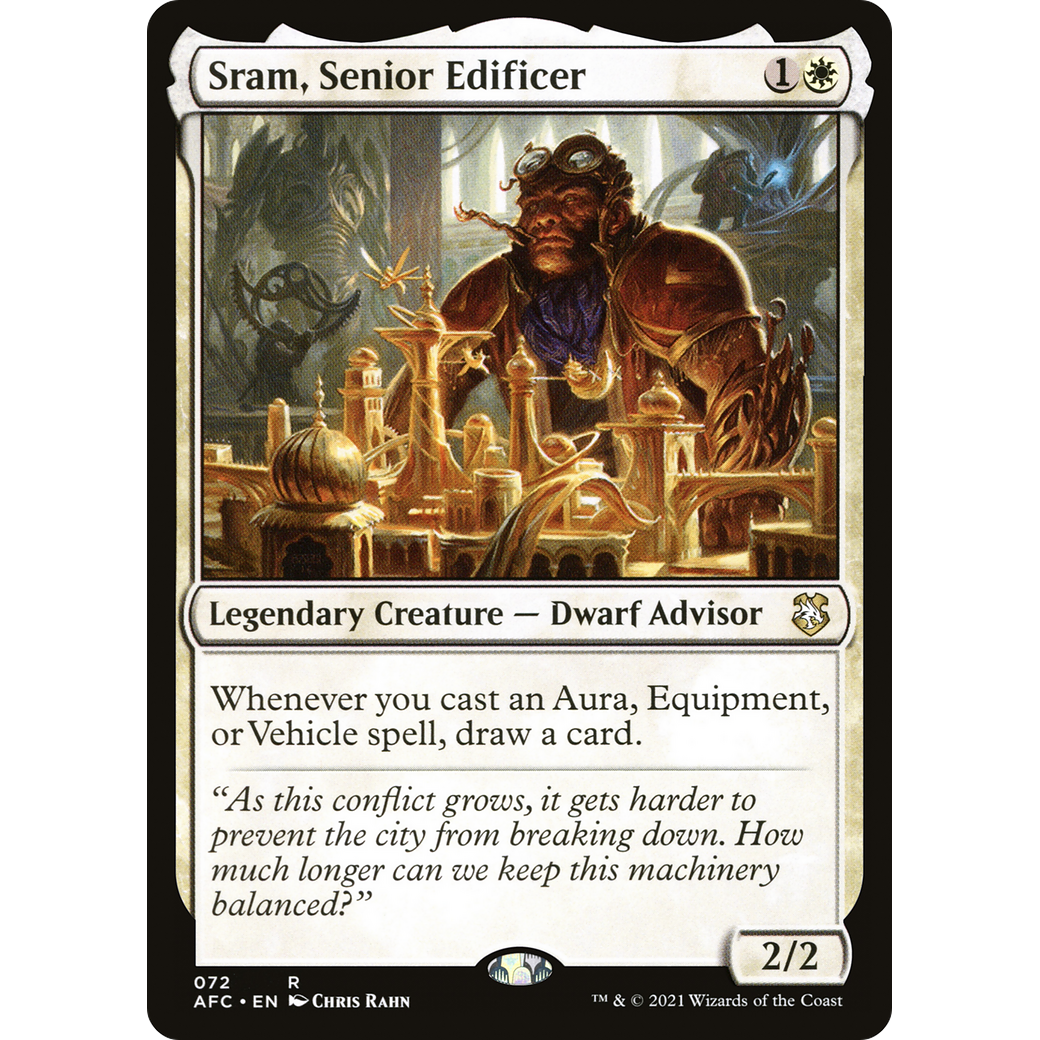 Sram, Senior Edificer (AFC-072) - Forgotten Realms Commander