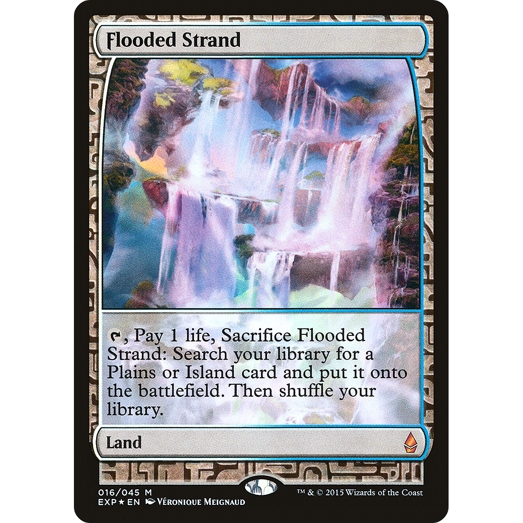 Flooded Strand (EXP-016) - Zendikar Expeditions Foil