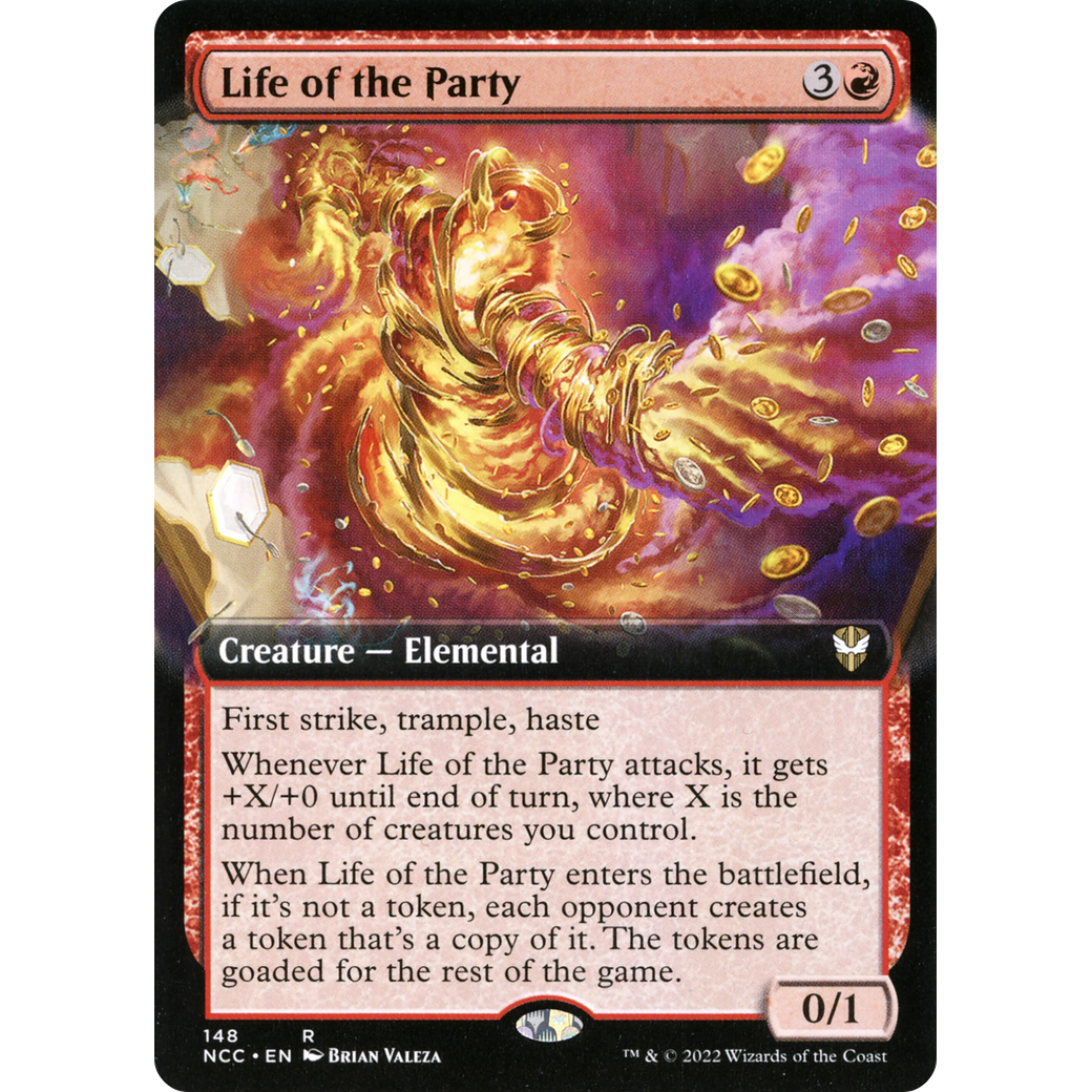 Life of the Party (Extended Art) (NCC-148) - New Capenna Commander: (Extended Art)