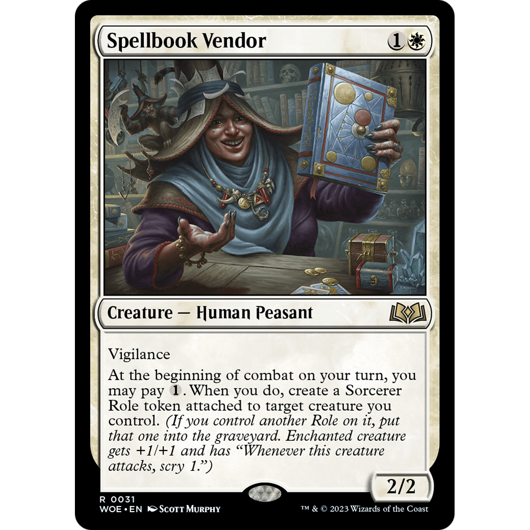 Spellbook Vendor (WOE-031) - Wilds of Eldraine Foil