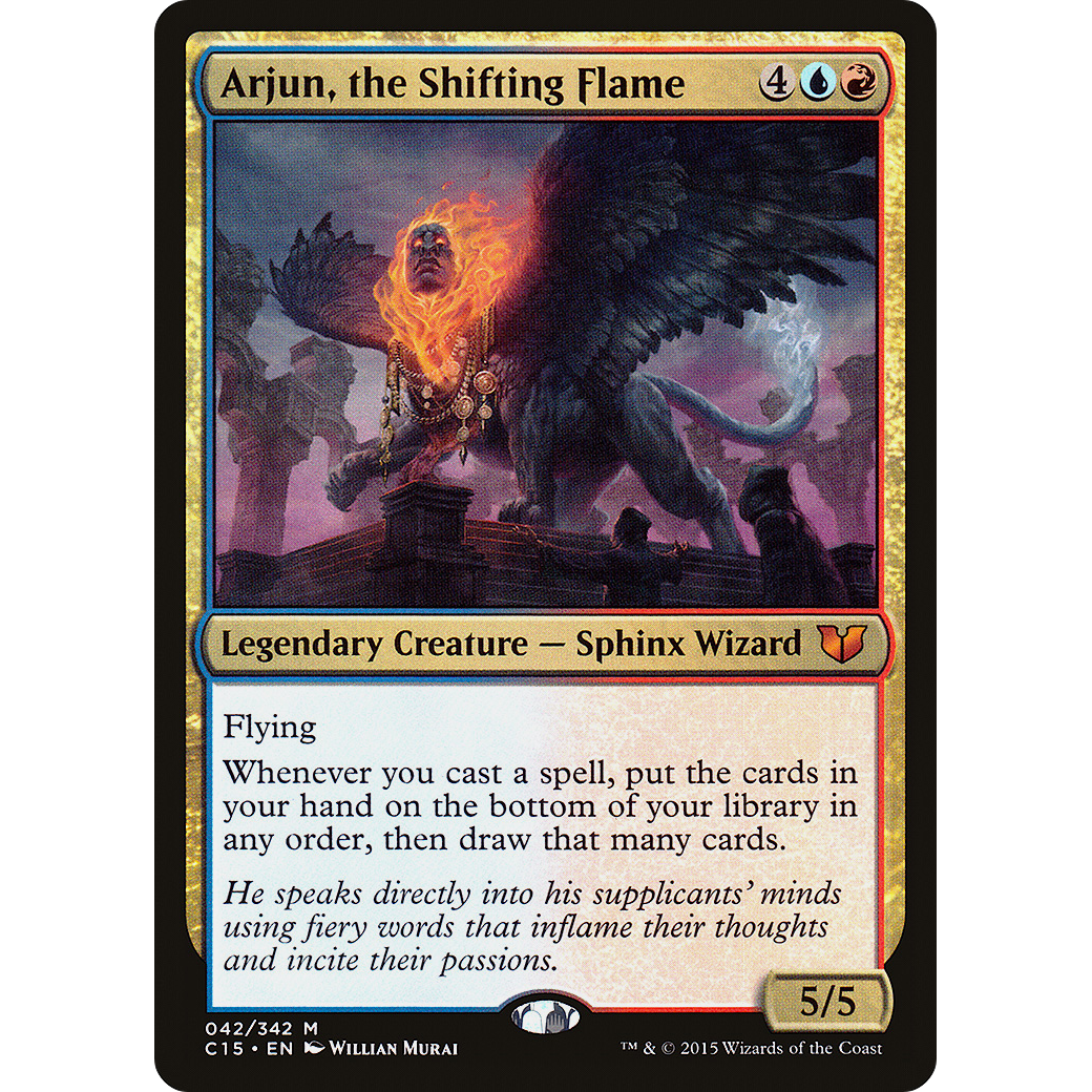 Arjun, the Shifting Flame (C15-042) - Commander 2015