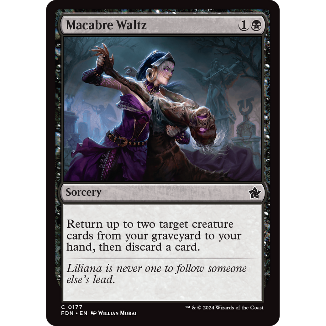 Macabre Waltz (FDN-177) - Foundations Foil