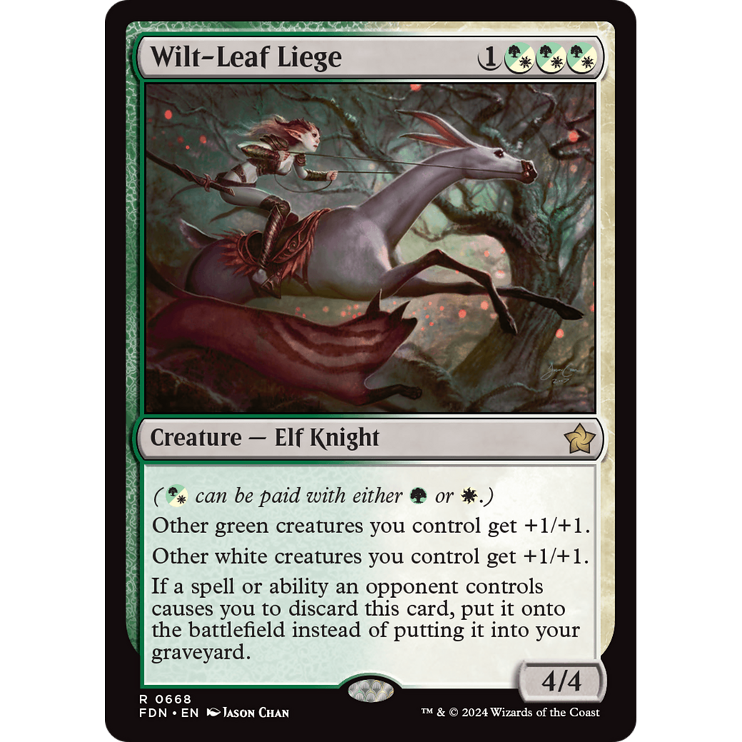 Wilt-Leaf Liege (FDN-668) - Foundations