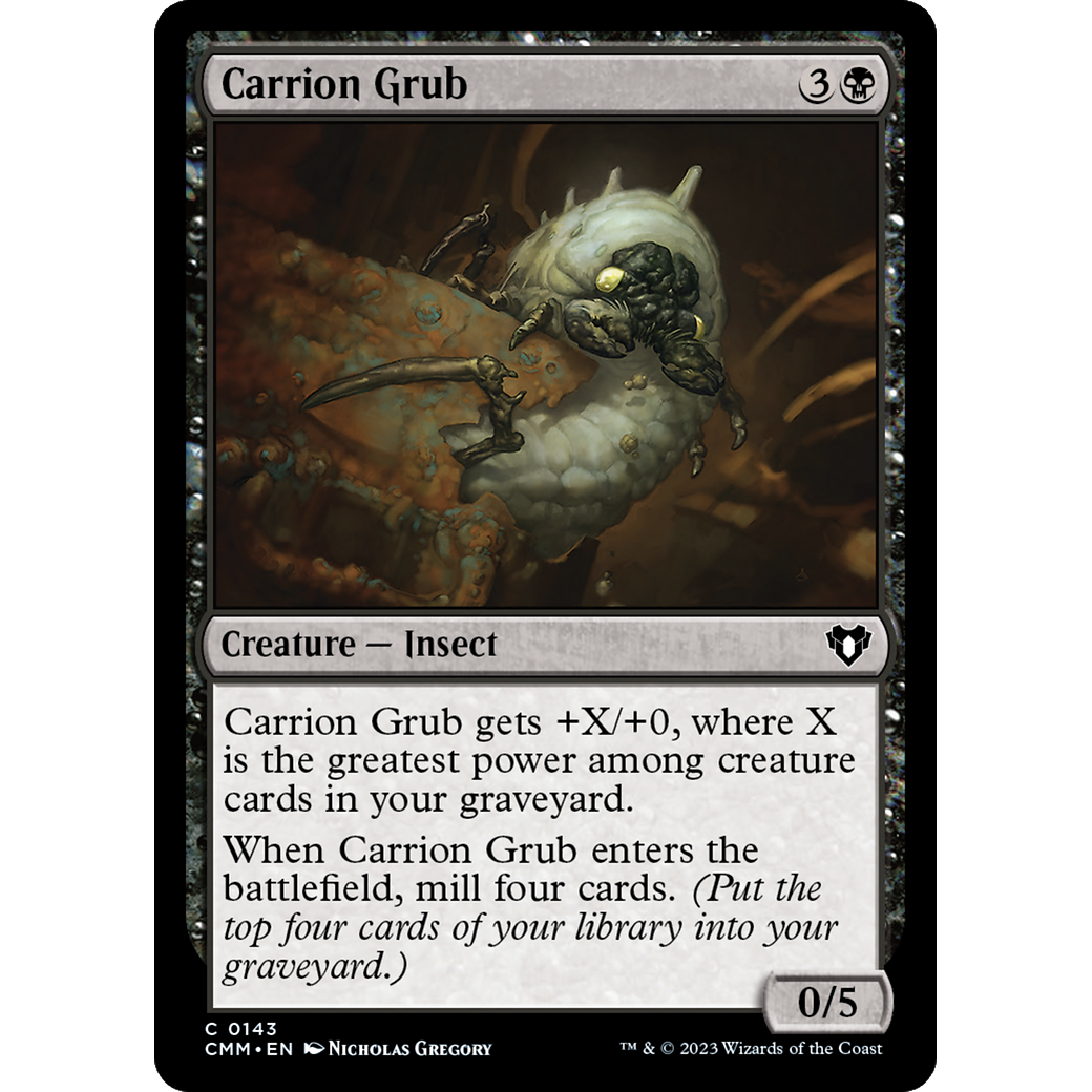 Carrion Grub (CMM-143) - Commander Masters
