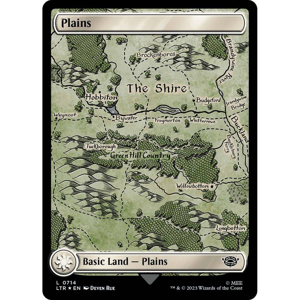 Plains (LTR-714) - The Lord of the Rings: Tales of Middle-earth Foil